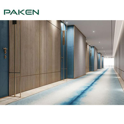 جودة  Custom Made Bedroom Fixed Furniture For 4-5 Stars Hotel ISO18001 مصنع