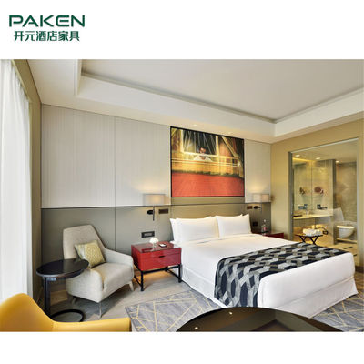 جودة  Luxury Bedroom Melamine Five Star Hotel Furniture مصنع