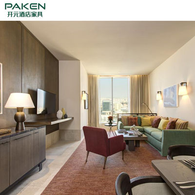 فندق 0.6mm قشرة إنهاء مجموعات غرفة نوم بالحجم الكامل