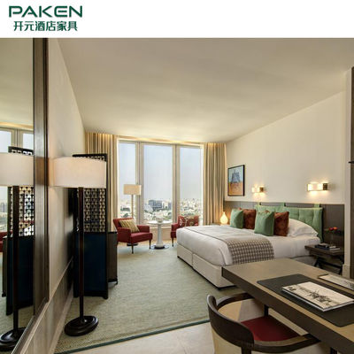 فندق 0.6mm قشرة إنهاء مجموعات غرفة نوم بالحجم الكامل