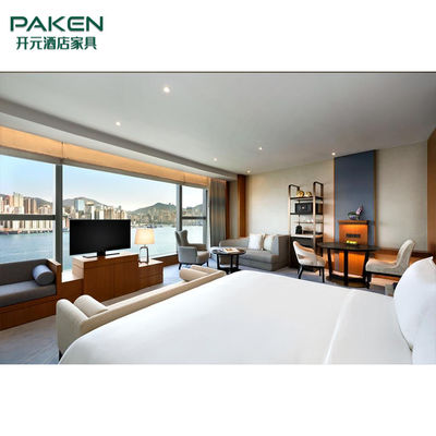 أثاث غرفة نوم قياسي خشبي فاخر من PAKEN