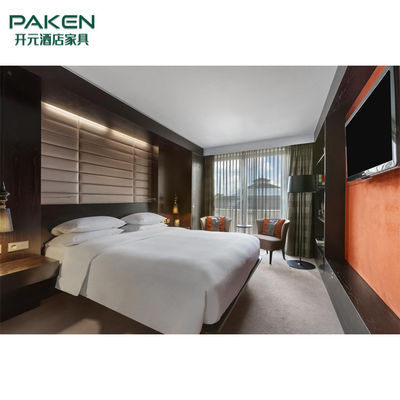 OEM خشب الكرز PAKEN مجموعات غرف النوم المعاصرة