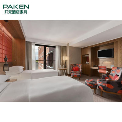 OEM خشب الكرز PAKEN مجموعات غرف النوم المعاصرة