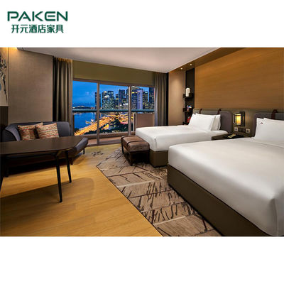 حزم أثاث غرف النوم الحديثة المخصصة بالجملة لمشروع الفندق